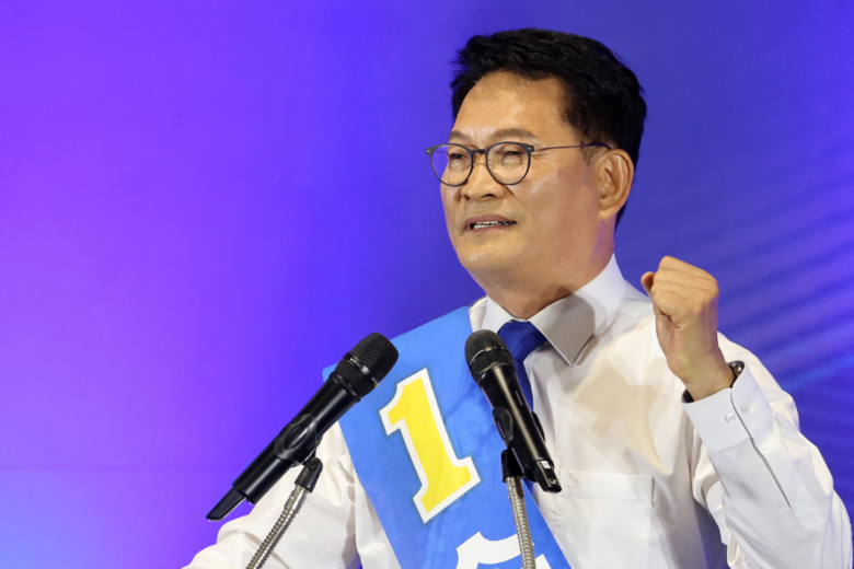 정청래·김민석 초접전 당권레이스…3위...